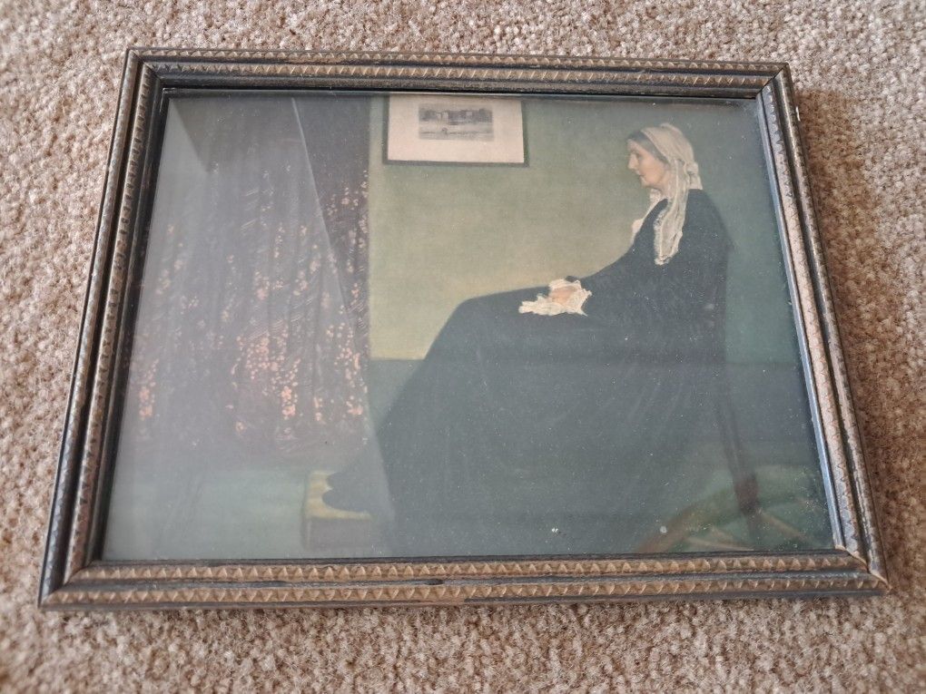 Whistler's Mother Framed Print