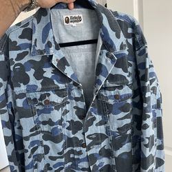 BAPE DENIM JACKET “indigo”