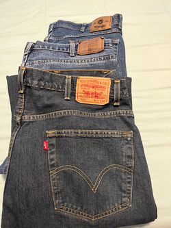 Levi’s wrangler & Faded glory jeans