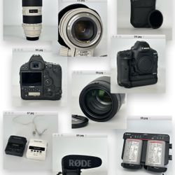 Canon 1DX Mark II + Canon Len & Accessories 