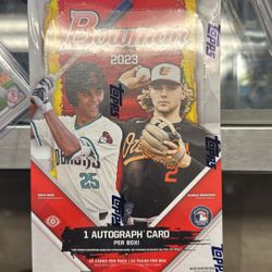 2023 Bowman Baseball Hobby Box