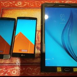Samsung iPad And 2 Lg Phones Working Pls Read Description 
