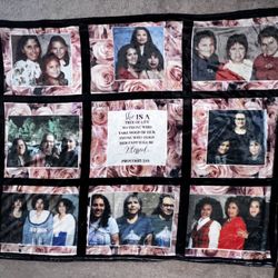 Homemade Personalized Photo Blanket 50 X 60