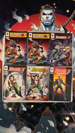 Valiant Bloodshot -6 Book Set