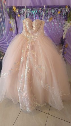 Rose Gold Quince Dress