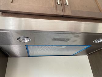 Brand new under the cabinet range hood