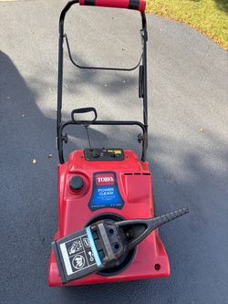Power clear Toro snowblower, two cycle electric start 21 inch