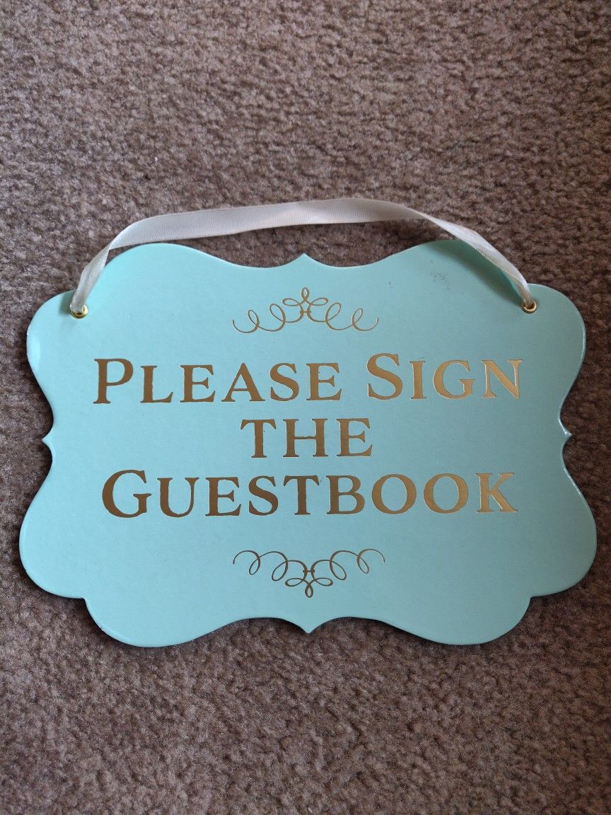 Guestbook Sign
