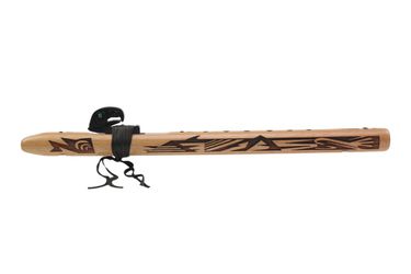 High Spirits Signature Northwest 'G' Spanish Cedar & Abalone Shell Concert Flute