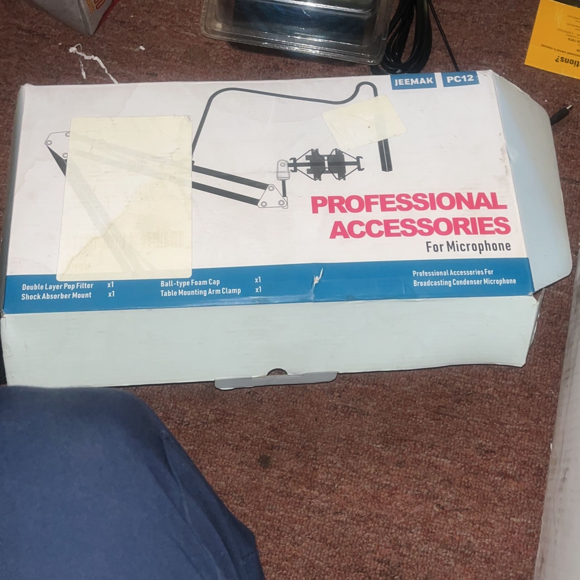 For microphone