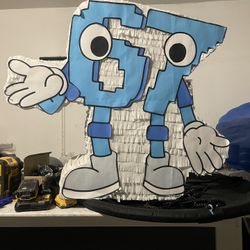 PIÑATA BANNER STICK ROPE