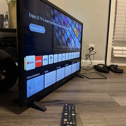 32” LG LED Smart TV WebOs