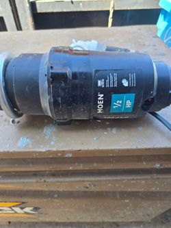 Used Moen GXP50C 1/2 HP Garbage Disposal