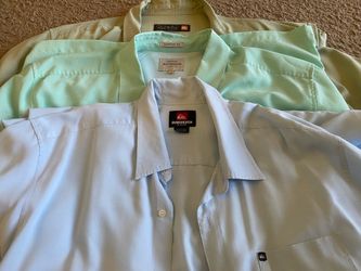 Quicksilver Waterman  Anti-Wrinkle Shirt- Mens