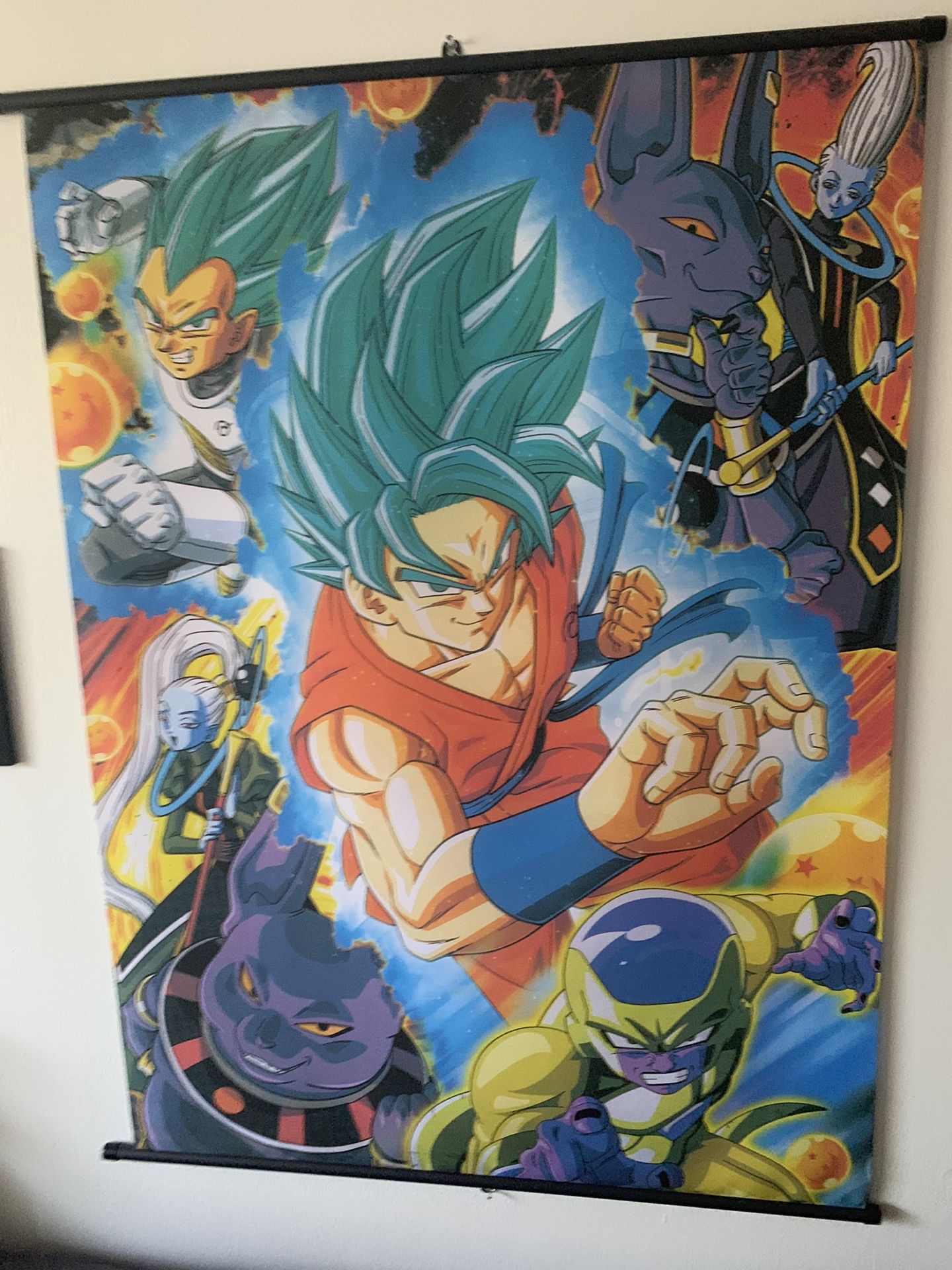 Dragonball Z Super Wall Scroll