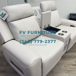 Brand New! 3 Monthly Payments! POWER Reclining Sofa Reclining Set