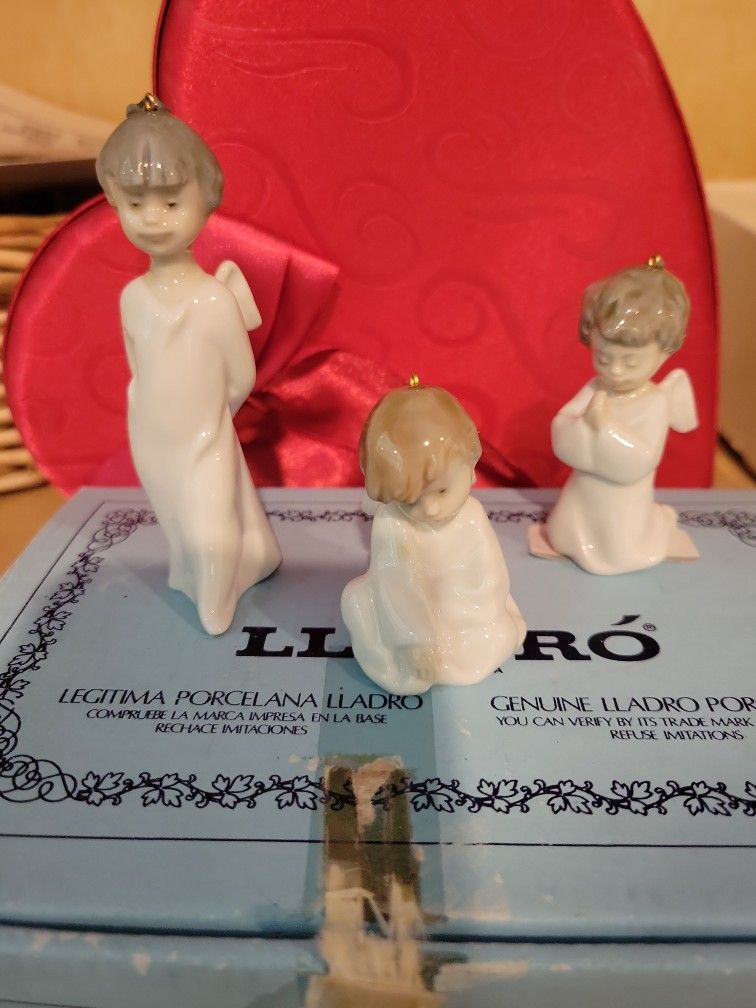 Lladro Angel Ornaments