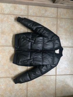 Boys winter jacket blk size 11/12