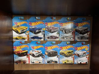Hot Wheels Muscle Cars (12)