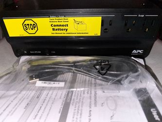 APC Back-UPS BE600M1 600VA/330W Battery Backup – Brand New