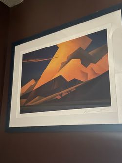 Ed Mell “Canted Cloud” Signed Giclee Last Numbered Print #50/50