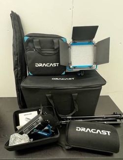 Dracast Bi~Color LED 3 Piece Light Kit $1,000 Retail