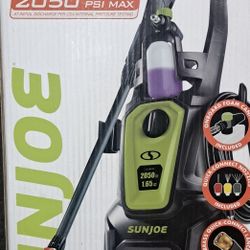 SUNJOE.13A ELECTRIC PRESURE WASHER 2050PSI MAX