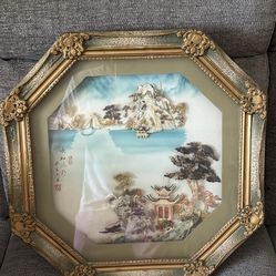 Antique Chinese wall art