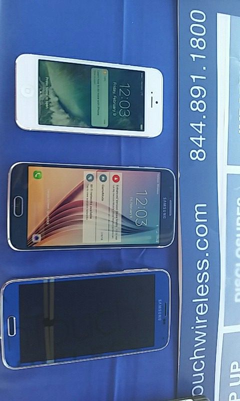 FREE PHONES Entouch wireless through Verizon Wireless