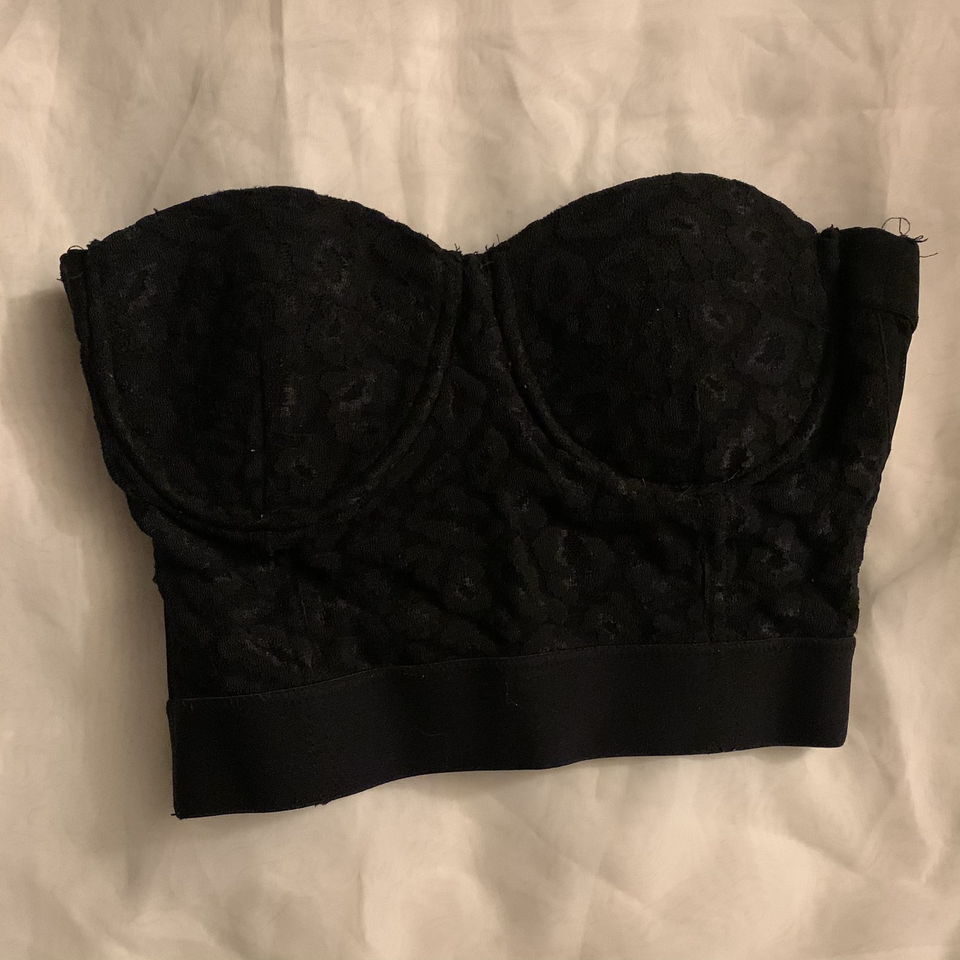 Black Corset Top Forever 21 Women’s Small