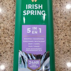 NEW Irish Spring Aloe Mist 20oz