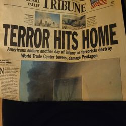 9/11 Newspaper