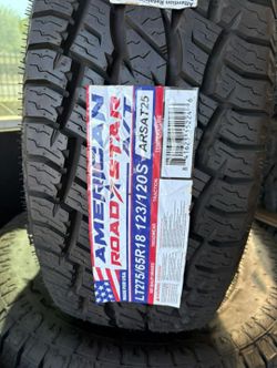 LT 275 65 18 AT New Tires Set