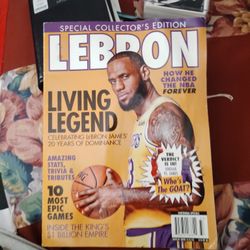Special Collectors Edition LeBron James Magazine 