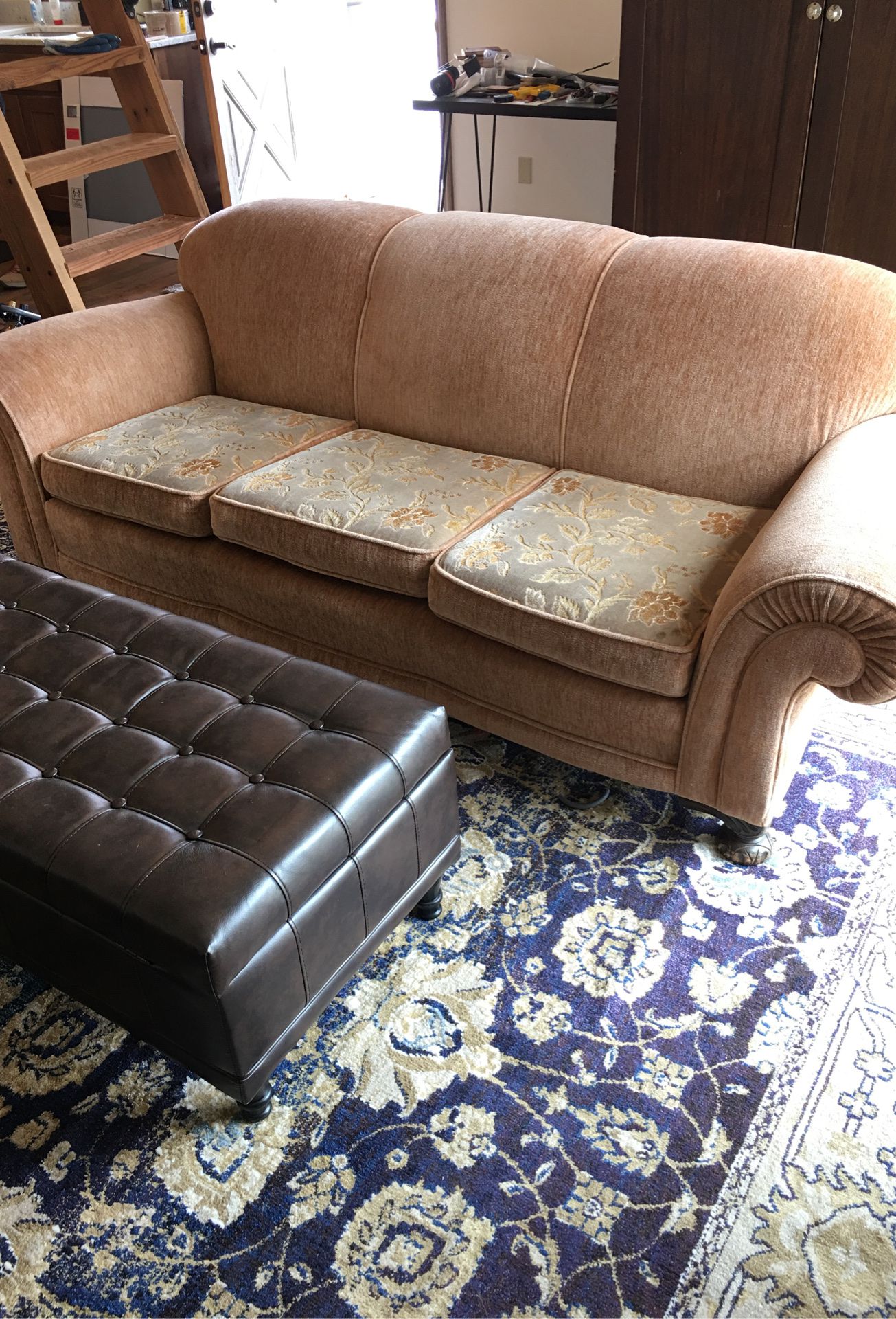 Sofa / couch and armchair set - SOFA SOLD