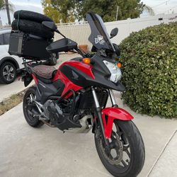 2014 NC700X With Rear Box