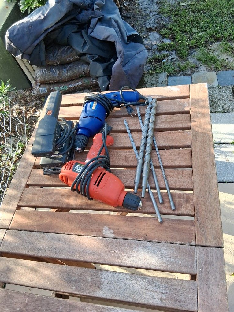 Drill Motors And Drills And Sander