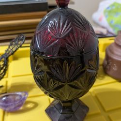 Vintage Candy Jar Holder 