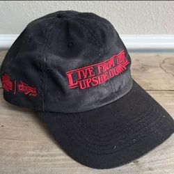 Adult Adjustable Stranger Things Cap Hat Live From the Upside Down just $5 