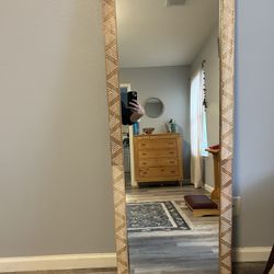 Mango Wood Mirror 