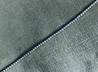 1/2 CT. T.W. Diamond Tennis Bracelet in Sterling Silver