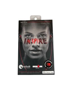 Inspire Iron Man Yurbuds Red Sport Headphones
