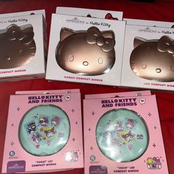 Hello Kitty Compact Mirror LED 
