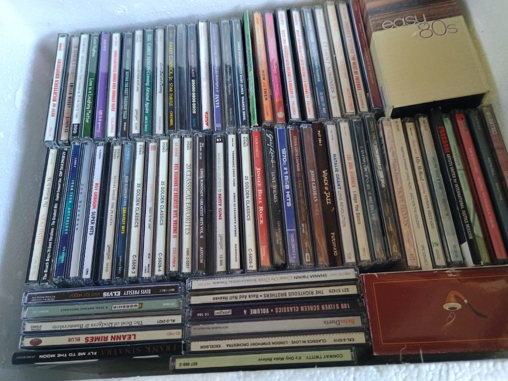 4 Boxes Rock Jazz Gospel Oldies Good Shape Over 300