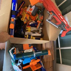 Nerf Roughcut N Strike Boom Dart Gun Toy Mattel Nerf Air Madness Rapid Blaster