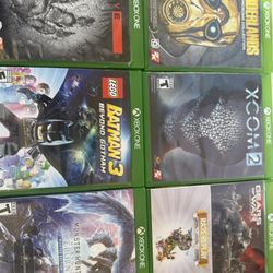 6 Xbox one Video Games 