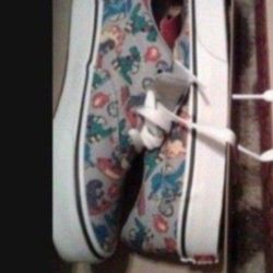 Vans Sz 7. Dinosaurs.  New 