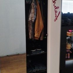Closet about 4’ x 7’ tall