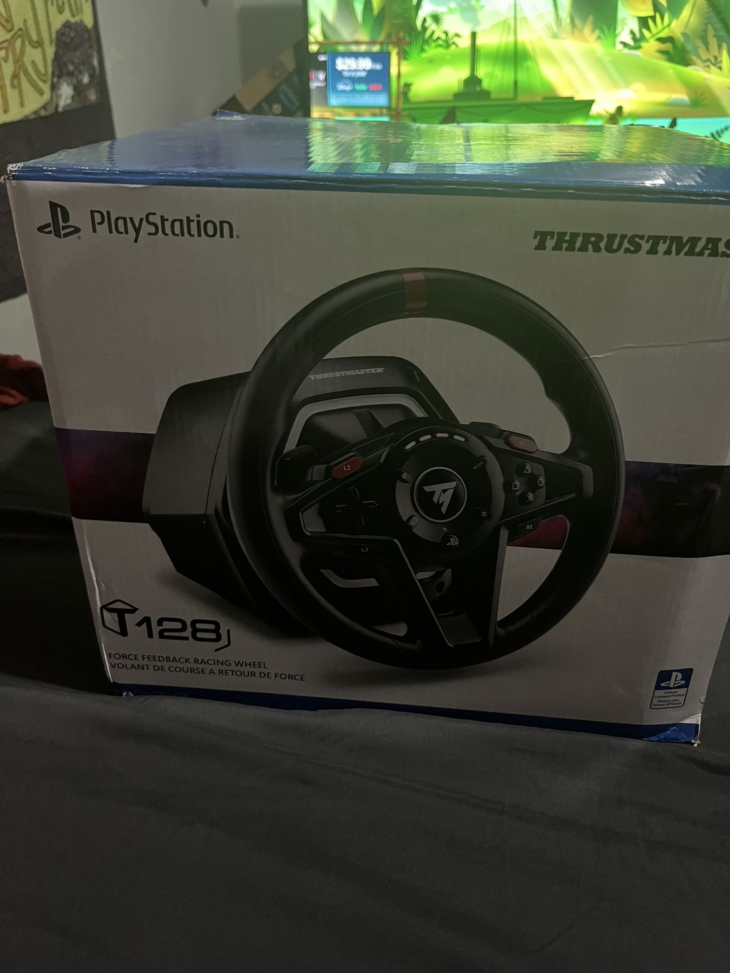 PS Thrustmaster Steering Wheel 