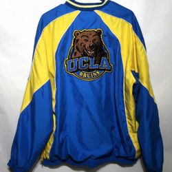 VINTAGE 58 SPORTS UCLA BRUINS WARMUP JACKET MENS SIZE XL